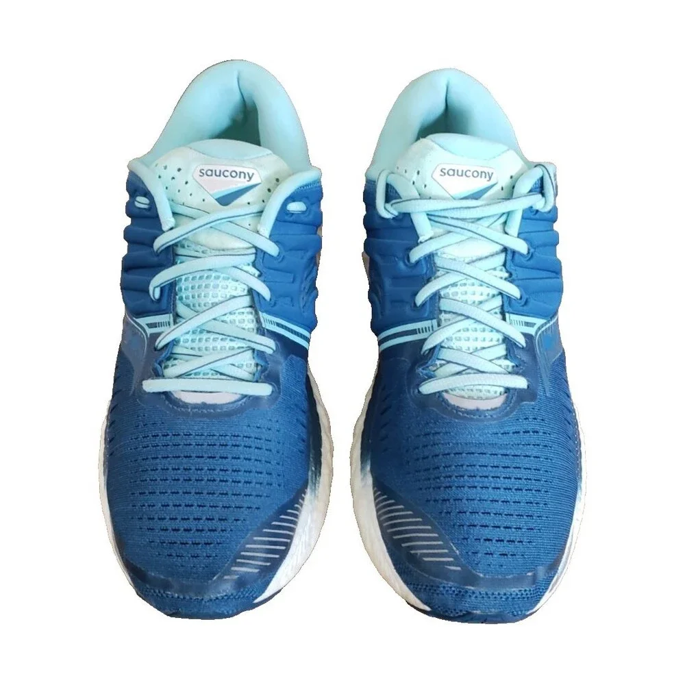 Saucony Hurricane 22 Sneakers Women's Size 10.5 Blue Training Running Shoe